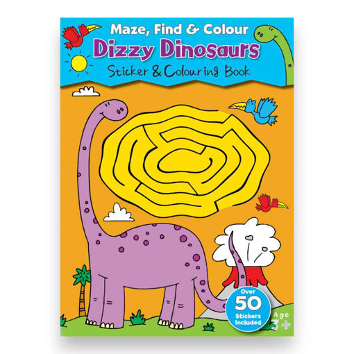 Picture of A4 MAZE BOOKS - DINOSAURS